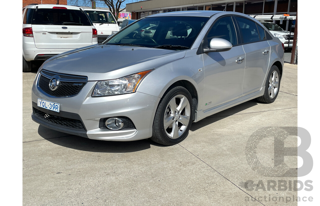 10/2011 Holden Cruze SRi V JH MY12 4d Sedan Silver 1.4L