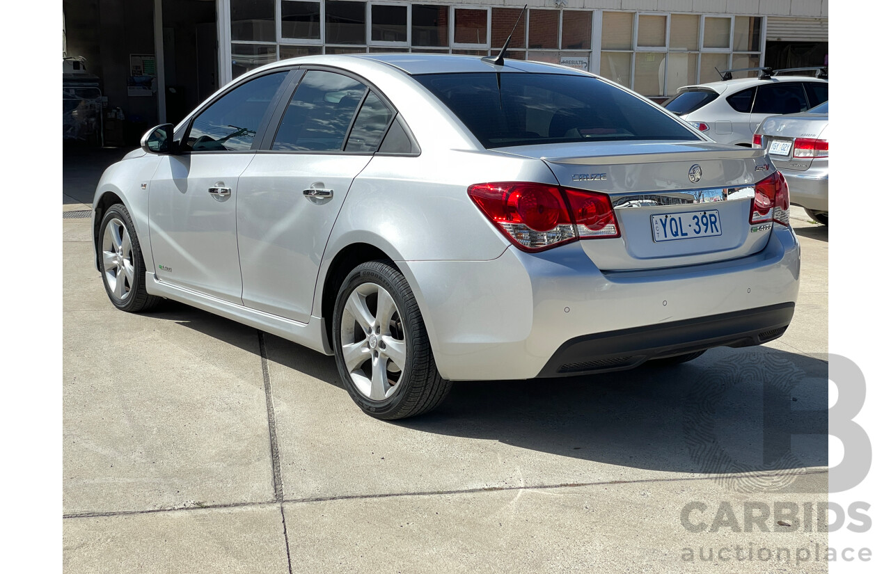 10/2011 Holden Cruze SRi V JH MY12 4d Sedan Silver 1.4L