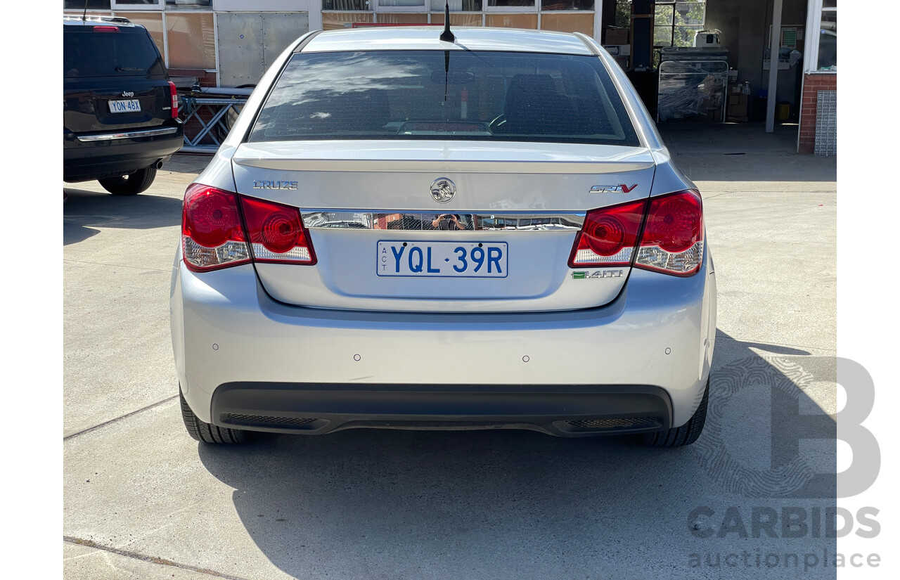 10/2011 Holden Cruze SRi V JH MY12 4d Sedan Silver 1.4L