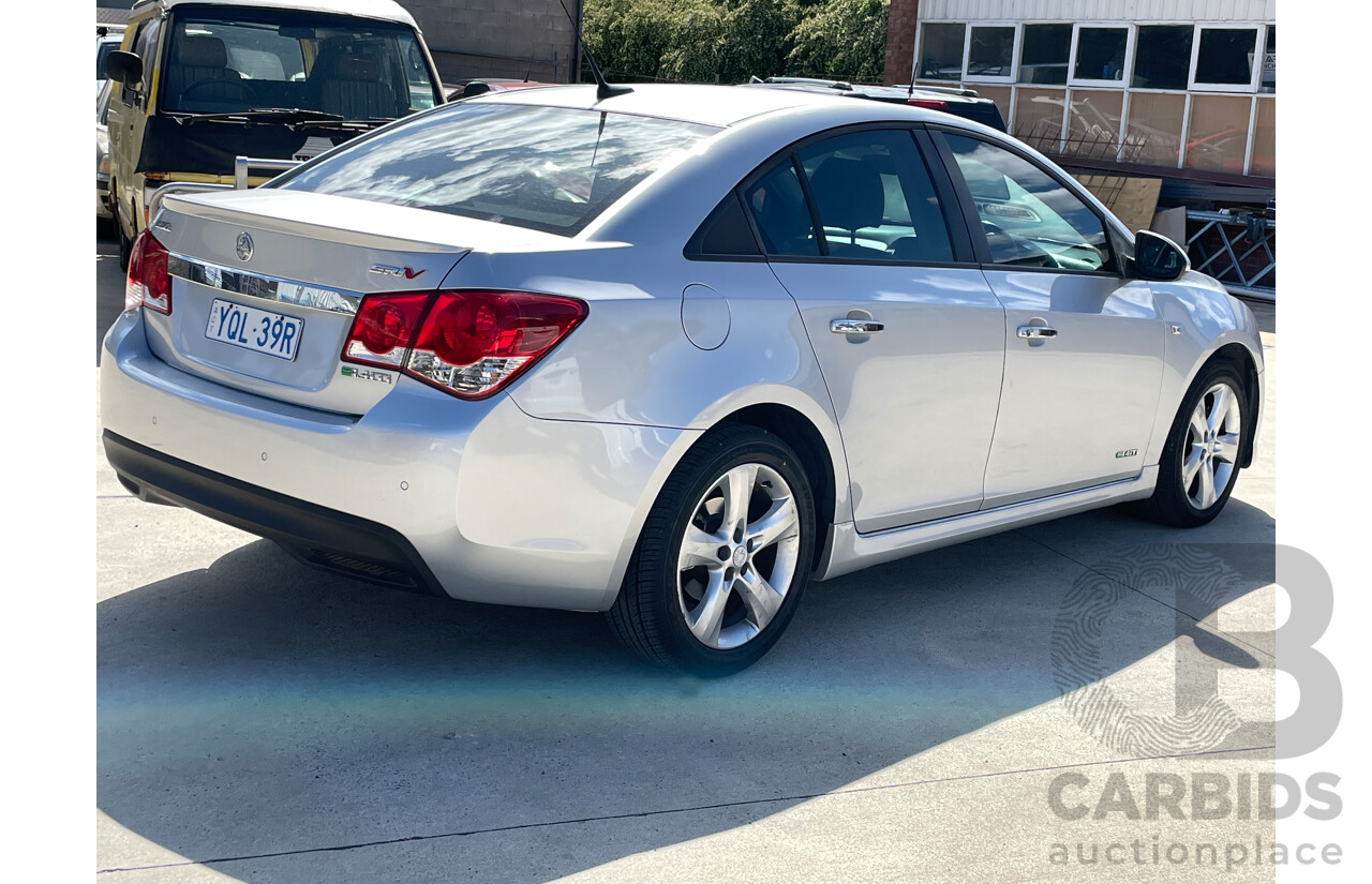 10/2011 Holden Cruze SRi V JH MY12 4d Sedan Silver 1.4L