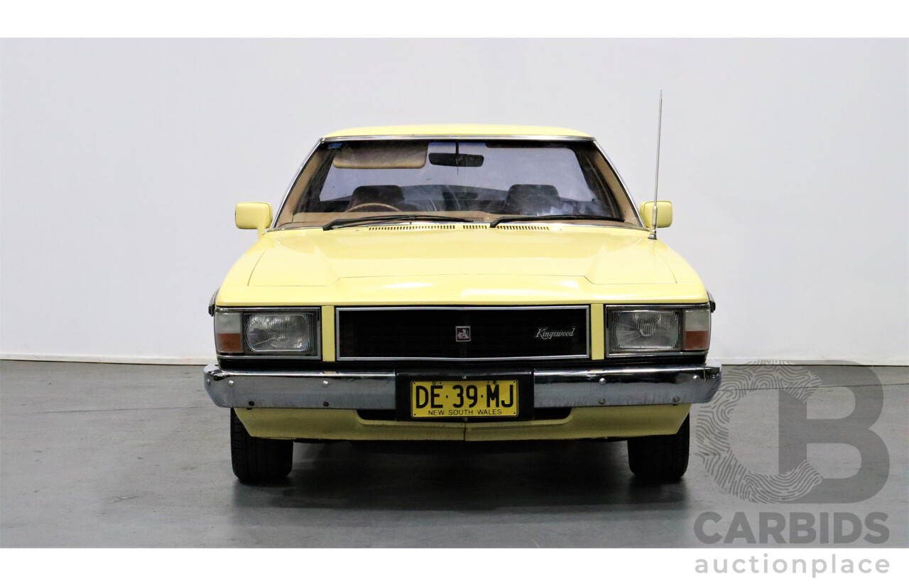 11/1981 Holden Kingswood  WB Utility Yellow 253ci V8