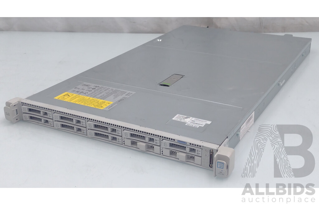 Cisco HyperFlex HX220c Edge M5 Dual Intel Xeon GOLD (6142) 2.6GHz-3.7GHz 16-Core CPU 1RU Server w/ 192GB DDR4 2666MHz