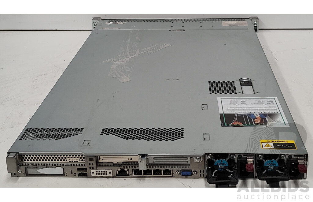 HP Proliant DL360 Gen9 Dual Intel Xeon (E5-2630 v3) 2.4GHz - 3.2GHz 8-Core CPU 2RU Server w/ 64GB EEC DDR4 RAM