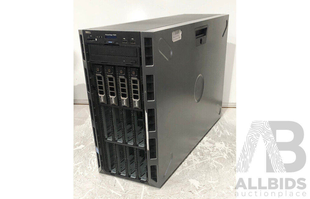 Dell PowerEdge T620 Dual Intel Xeon (E5-2650 0) 2.00GHz-2.80GHz 8-Core CPU Tower Server w/ 64GB ECC DDR3