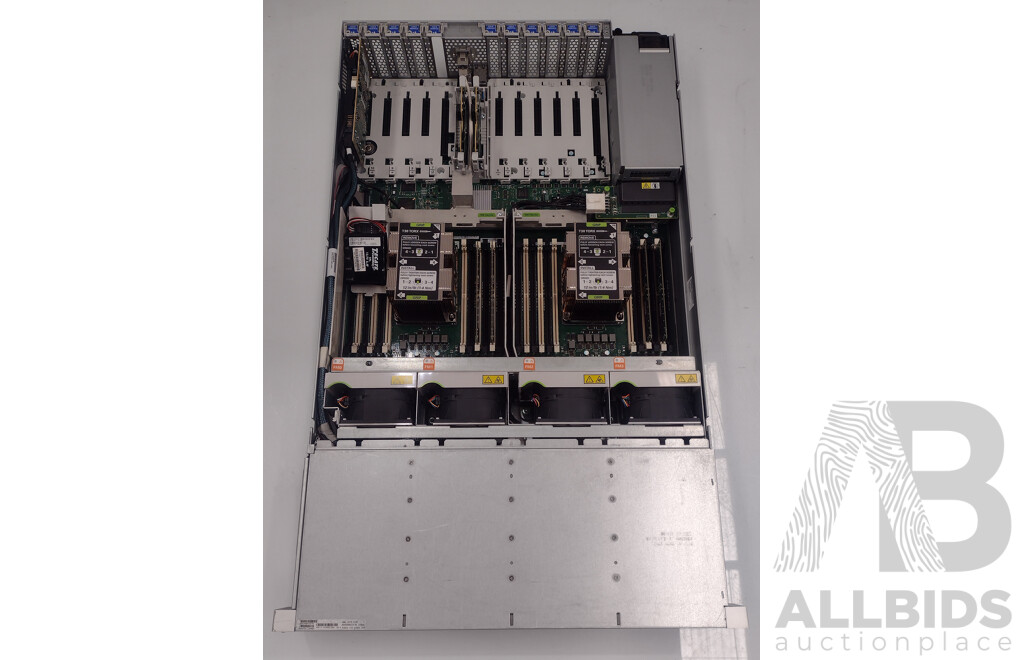 Sun Oracle X7-2L Dual Intel Xeon PLATINUM (8160) 2.1GHz-3.7GHz 24-Core CPU 2RU Server w/ 128GB ECC DDR4 2400MHz