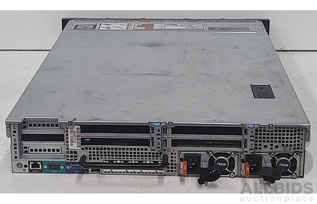 Dell PowerEdge R720 Dual Intel Xeon (E5-2630 V2) 2.6GHz-3.1GHz 6-Core CPU 2RU Server