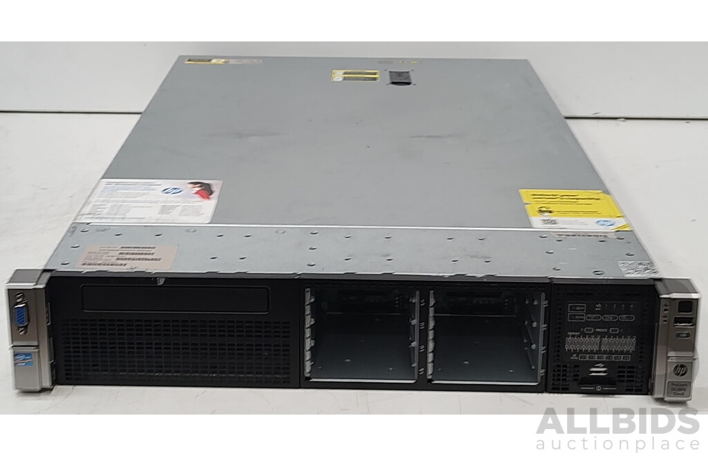 HP ProLiant DL380p Gen8 Dual Intel Xeon (E5-2665) 2.4GHz-3.1GHz 8-Core CPU 2RU Server