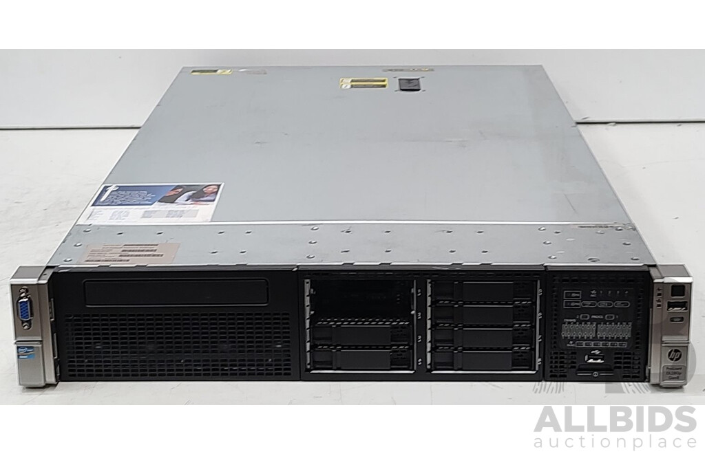 HP ProLiant DL380p Gen8 Dual Intel Xeon (E5-2665) 2.4GHz-3.1GHz 8-Core CPU 2RU Server