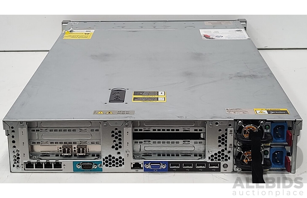 HP ProLiant DL380p Gen8 Dual Intel Xeon (E5-2665) 2.4GHz-3.1GHz 8-Core CPU 2RU Server