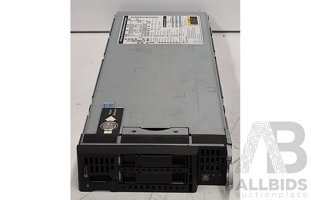 HP ProLiant 460 Gen9 Dual Intel Xeon (E5-2670 v3) 2.3GHz-3.1GHz 12 core CPU Blade Server w/ 64GB DDR4