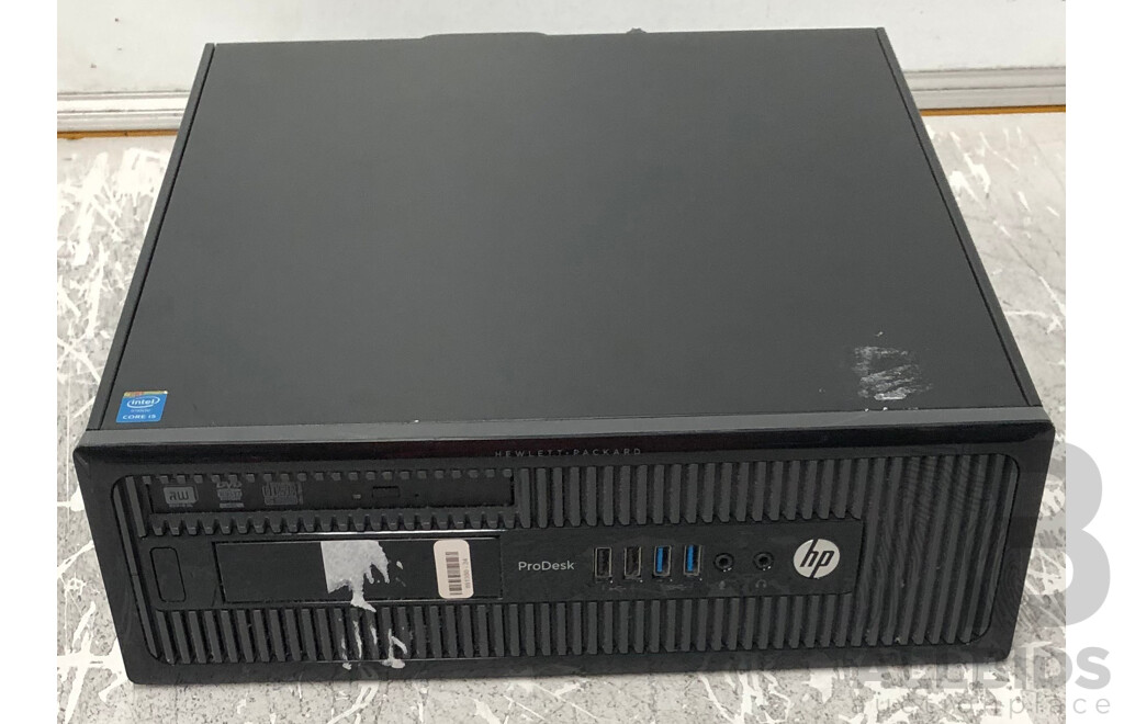 HP ProDesk 400 G1 Small Form Factor Intel Core i5 (4570) 3.20GHz-3.60GHz 4-Core CPU Desktop Computer