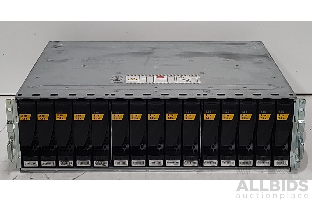 Dell EMC (KTN-STL3) 15-Bay (30TB) 3RU Hard Drive Array W/ DAE Controller Modules