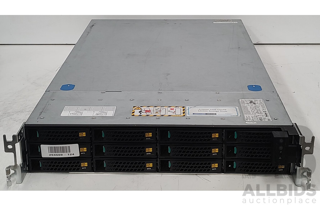 EMC (DRBGP) Intel Xeon (E5-2603) 1.8GHz 4-Core CPU 2RU Server