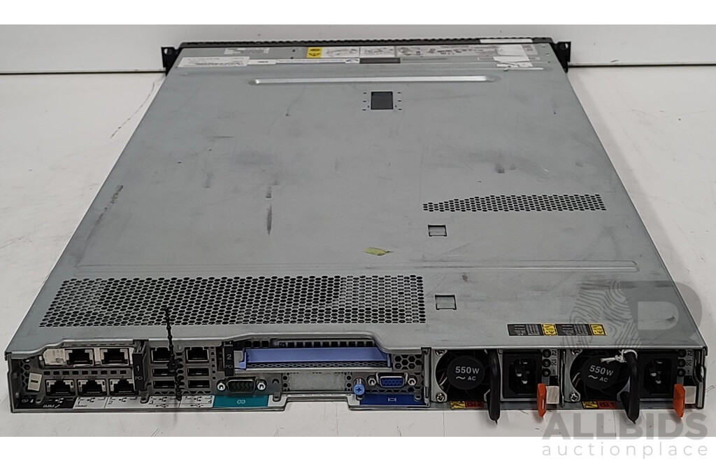 IBM Dual Intel Xeon (E5-2667 v2) 3.3GHz-4.0GHz 8-Core CPU 1RU Server w/ 128GB DDR3 RAM