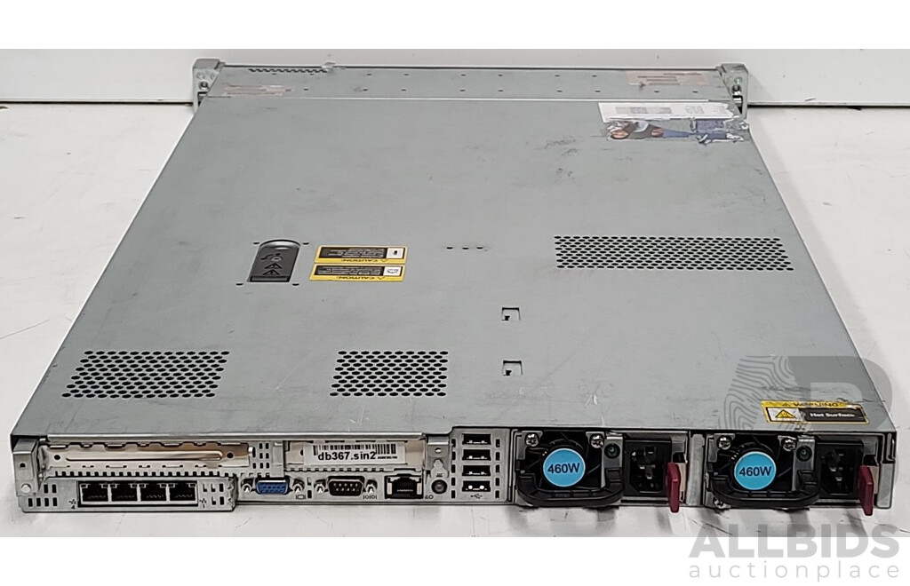 HP Proliant DL360p Gen8 Dual Intel Xeon (E5-2630) 2.3GHz-2.8GHz 6-Core CPU 1RU Server