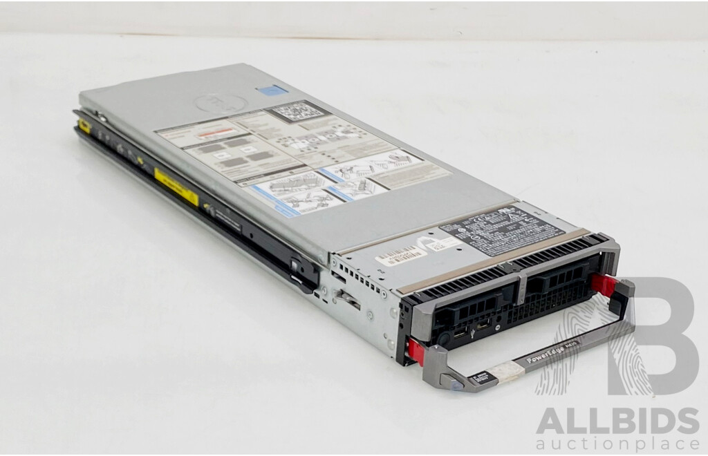 Dell (HHB) PowerEdge M620 Dual Intel Xeon (E5-2680v2) 2.8GHz-3.6GHz 10-Core CPU Blade Server W/ 256GB DDR3 RAM