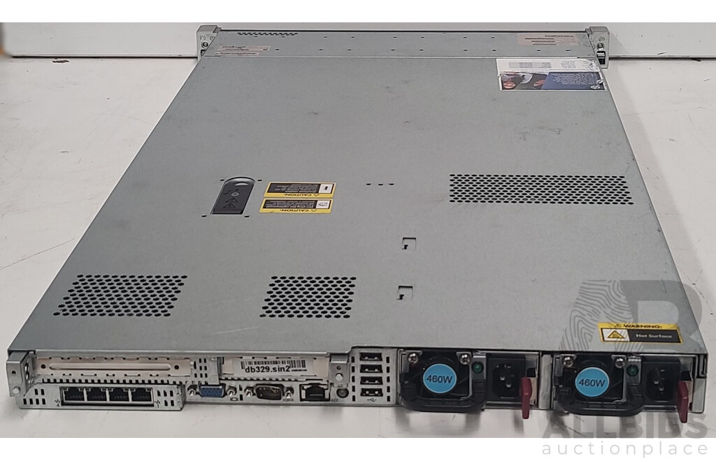 HP Proliant DL360p Gen8 Dual Intel Xeon (E5-2630) 2.6GHz-3.1GHz 6-Core CPU 1RU Server