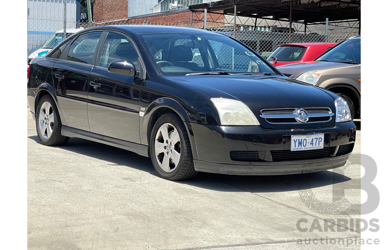 6/2006 Holden Vectra CD ZC MY05 UPGRADE 4d Sedan Black 3.2L