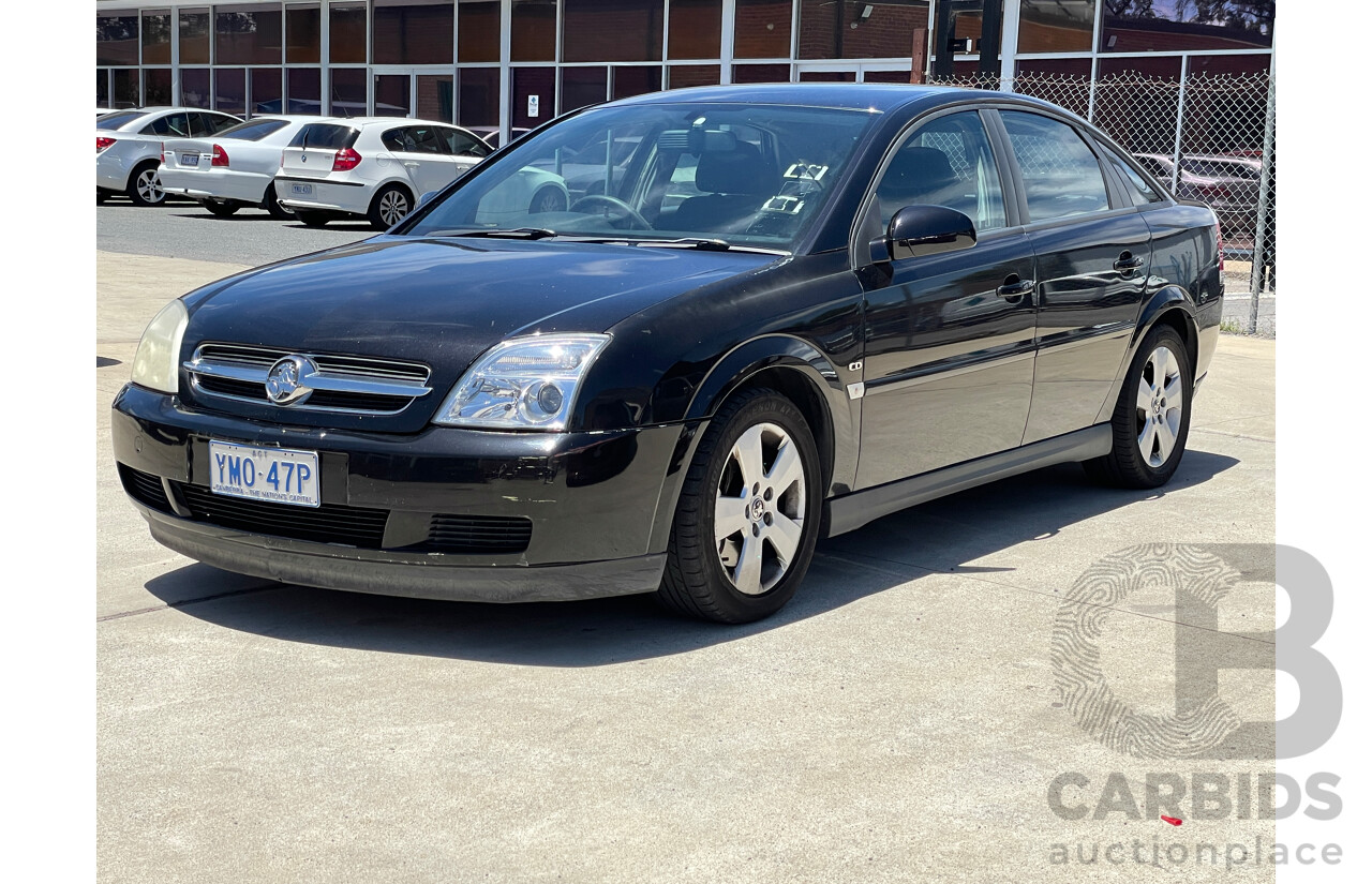 6/2006 Holden Vectra CD ZC MY05 UPGRADE 4d Sedan Black 3.2L