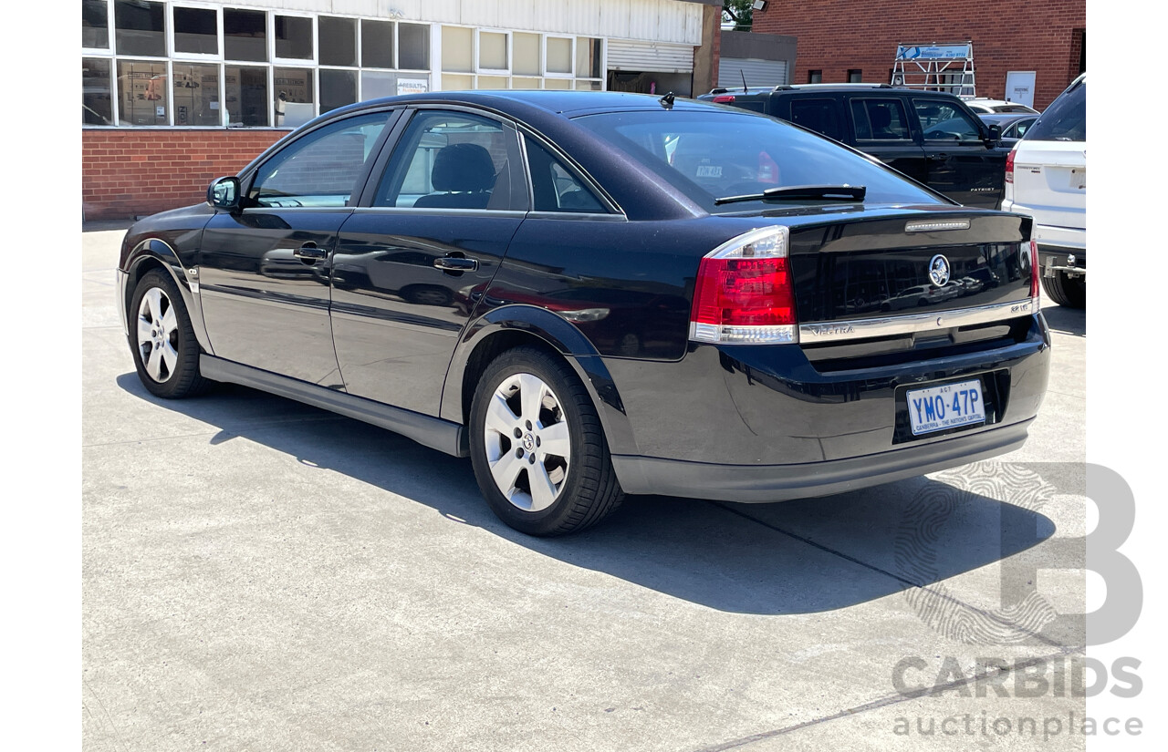 6/2006 Holden Vectra CD ZC MY05 UPGRADE 4d Sedan Black 3.2L