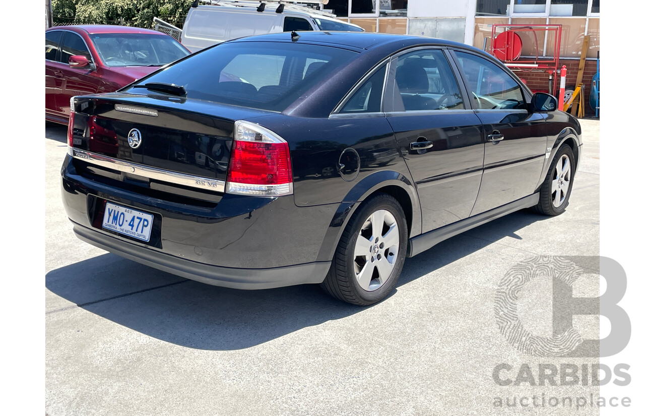 6/2006 Holden Vectra CD ZC MY05 UPGRADE 4d Sedan Black 3.2L