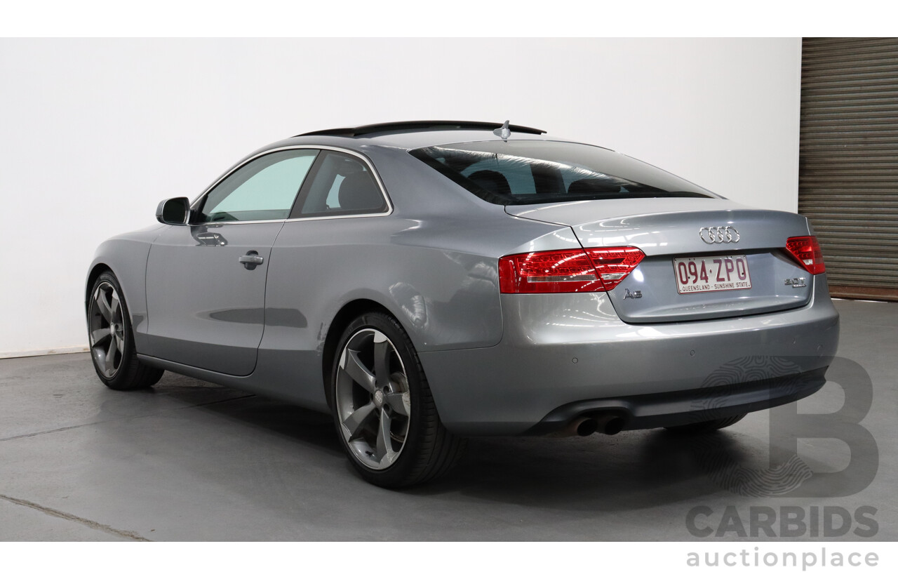 1/2010 Audi A5 2.0 TFSI Quattro 8T MY11 2d Coupe Grey 2.0L