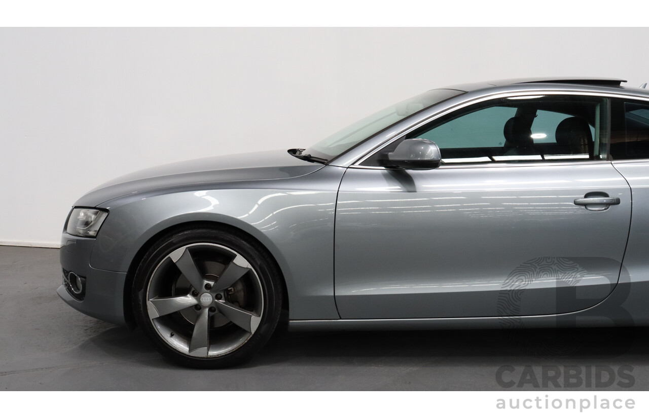 1/2010 Audi A5 2.0 TFSI Quattro 8T MY11 2d Coupe Grey 2.0L