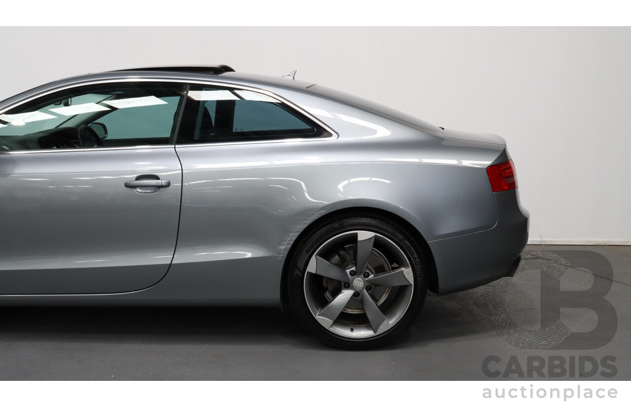 1/2010 Audi A5 2.0 TFSI Quattro 8T MY11 2d Coupe Grey 2.0L