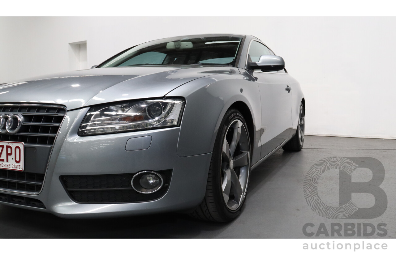 1/2010 Audi A5 2.0 TFSI Quattro 8T MY11 2d Coupe Grey 2.0L