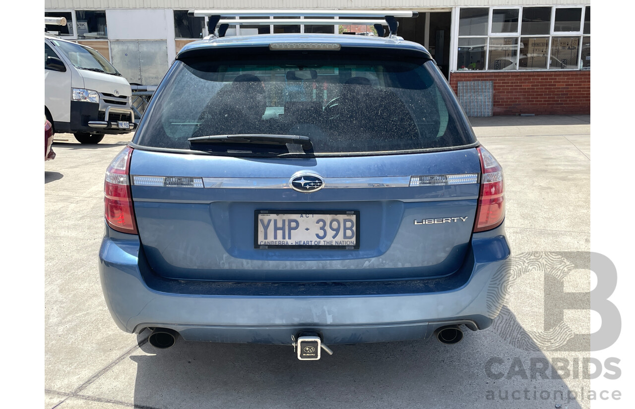 7/2009 Subaru Liberty 2.5i Premium MY09 4d Wagon Blue 2.5L