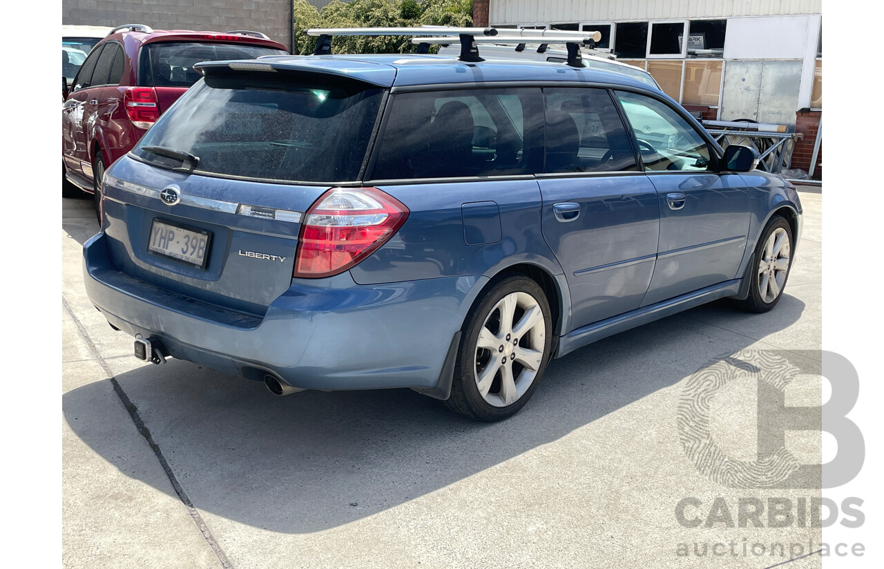 7/2009 Subaru Liberty 2.5i Premium MY09 4d Wagon Blue 2.5L