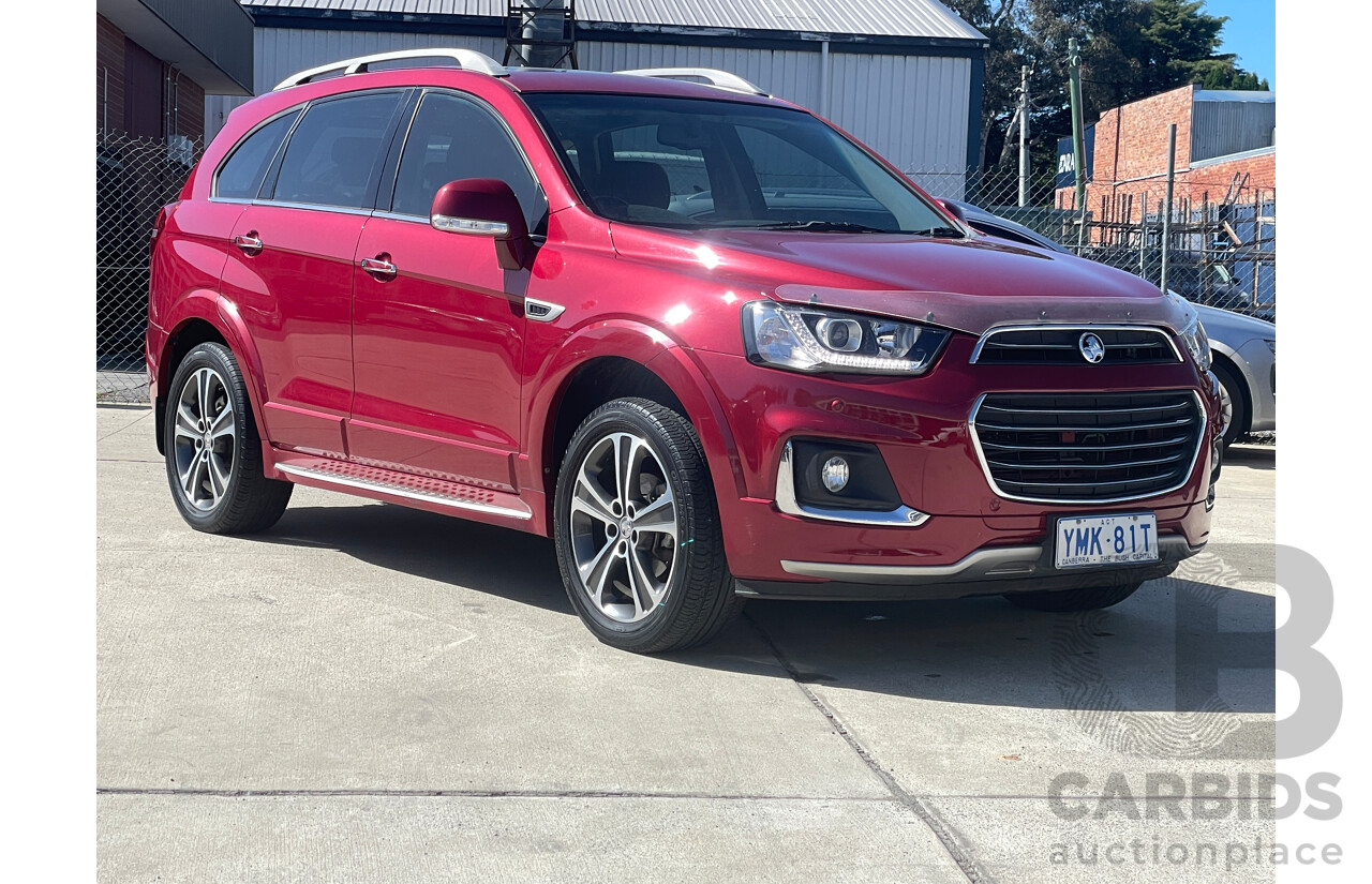 11/2016 Holden Captiva 7 LTZ (awd) CG MY15 4d Wagon Red 3.0L