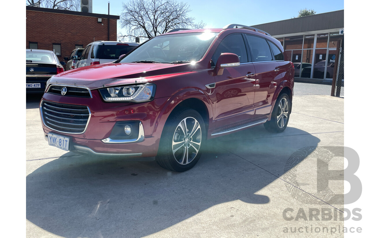 11/2016 Holden Captiva 7 LTZ (awd) CG MY15 4d Wagon Red 3.0L