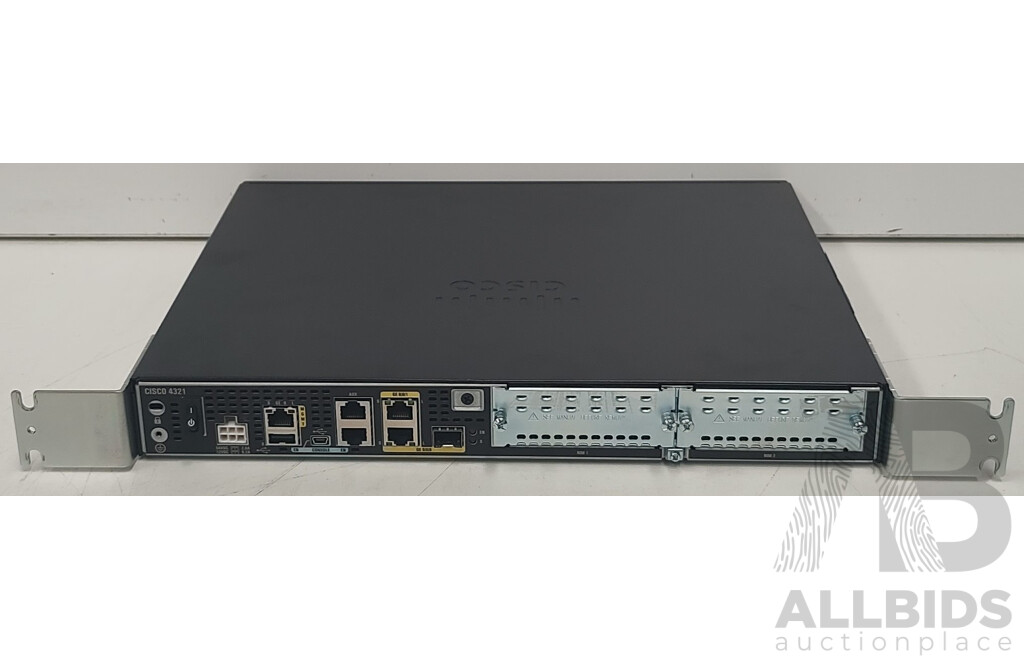 Cisco (ISR4321/K9) 4300 Series PoE Integrated Services Router