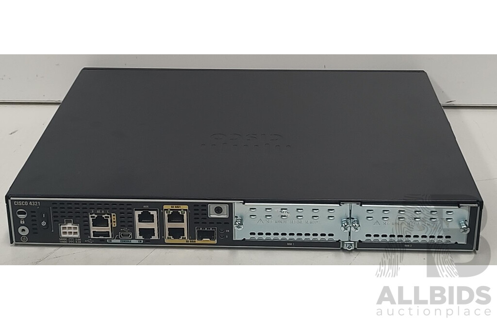 Cisco (ISR4321/K9) 4300 Series PoE Integrated Services Router