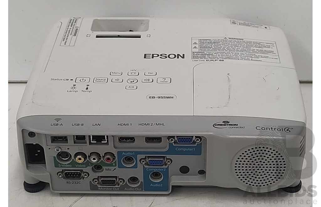 Epson (EB-955WH) WXGA (1280x800) Projector