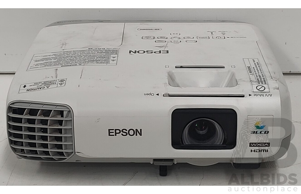Epson (EB955WH) WXGA (1280x800) Lot 1443410 ALLBIDS