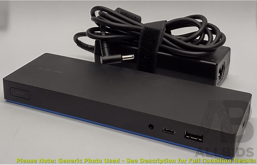 HP USB-C Dock G4 HSTNH-U601 ジャンク 10個 L13898-002 - USB-C Dock G4 Docking Station with 90W Adapter
