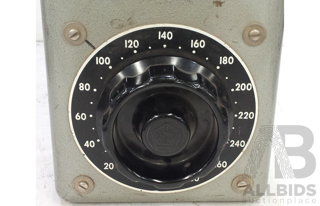 Warburton Franki Variac Autotransformer - Type W20