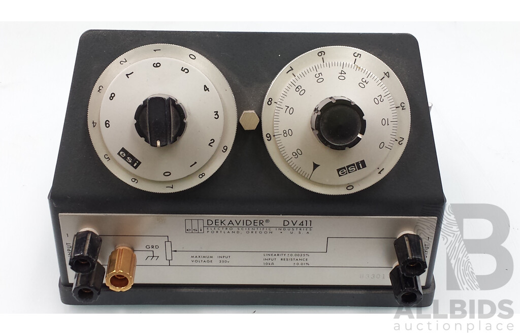 Electro Scientific Industries Dekavider DV411 Voltage Divider