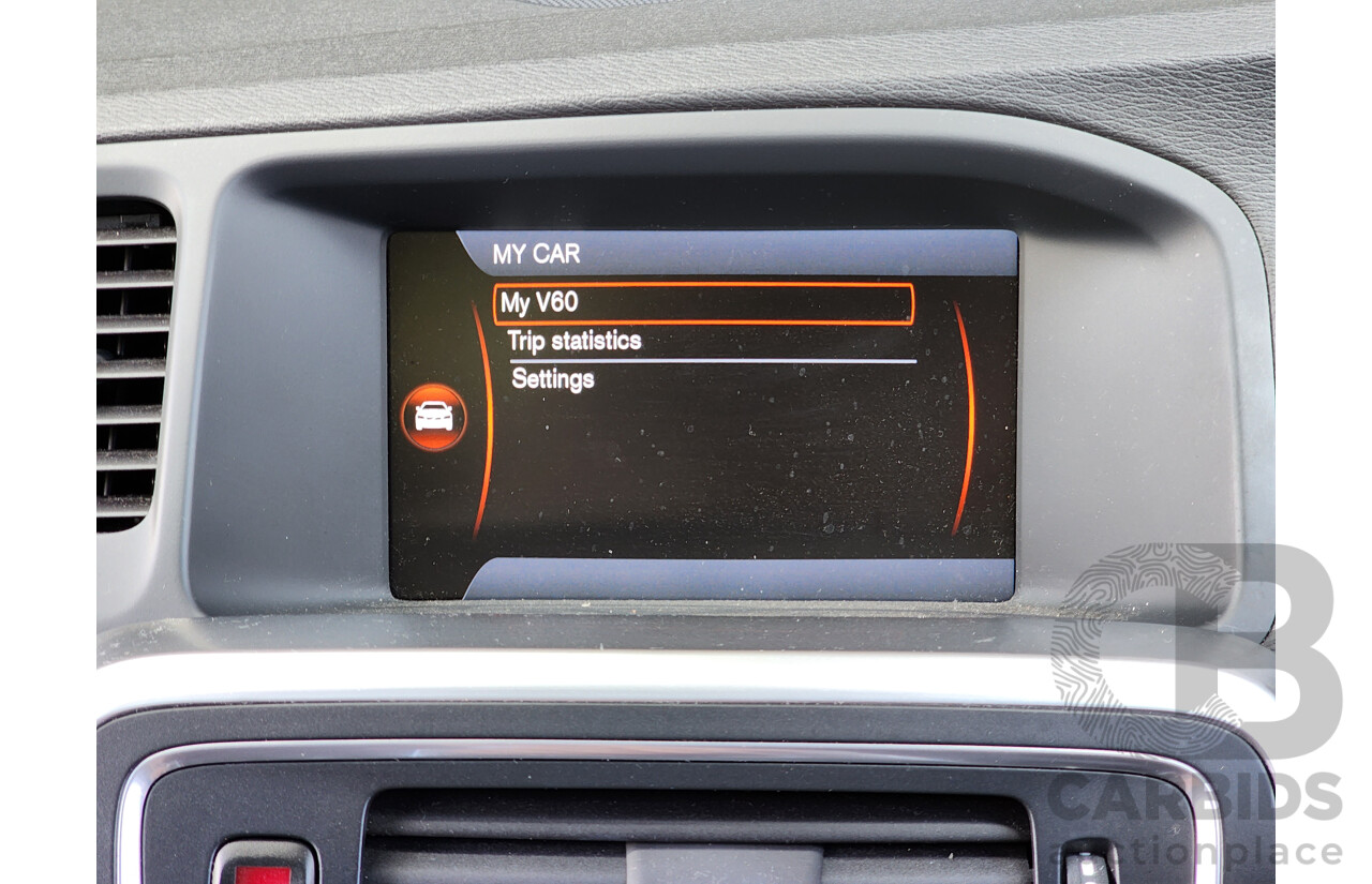11/2011 Volvo V60 T4 F MY12 4d Wagon Black 1.6L Turbo