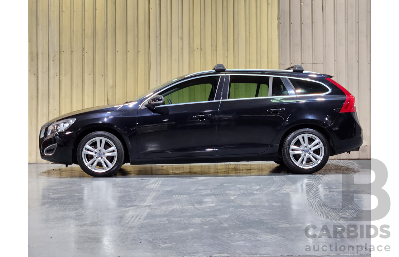 11/2011 Volvo V60 T4 F MY12 4d Wagon Black 1.6L Turbo