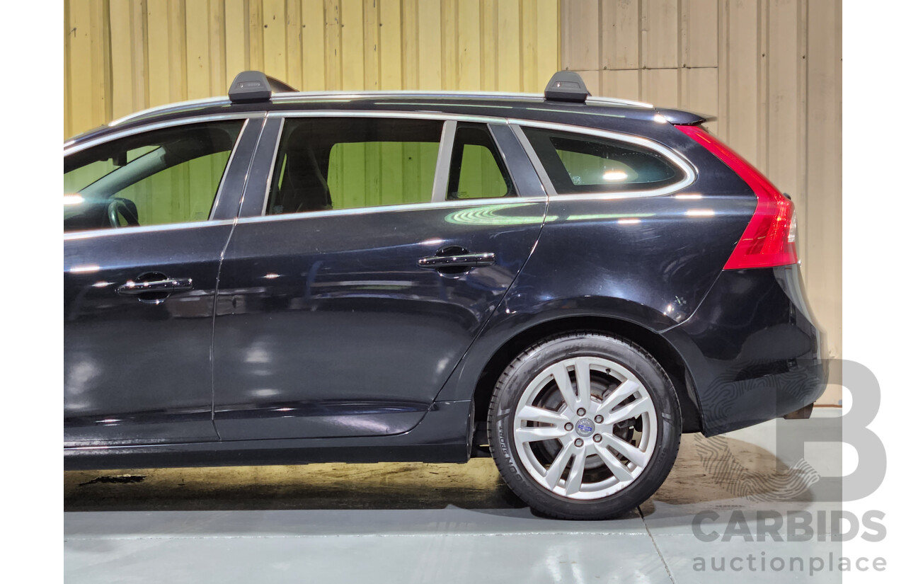 11/2011 Volvo V60 T4 F MY12 4d Wagon Black 1.6L Turbo