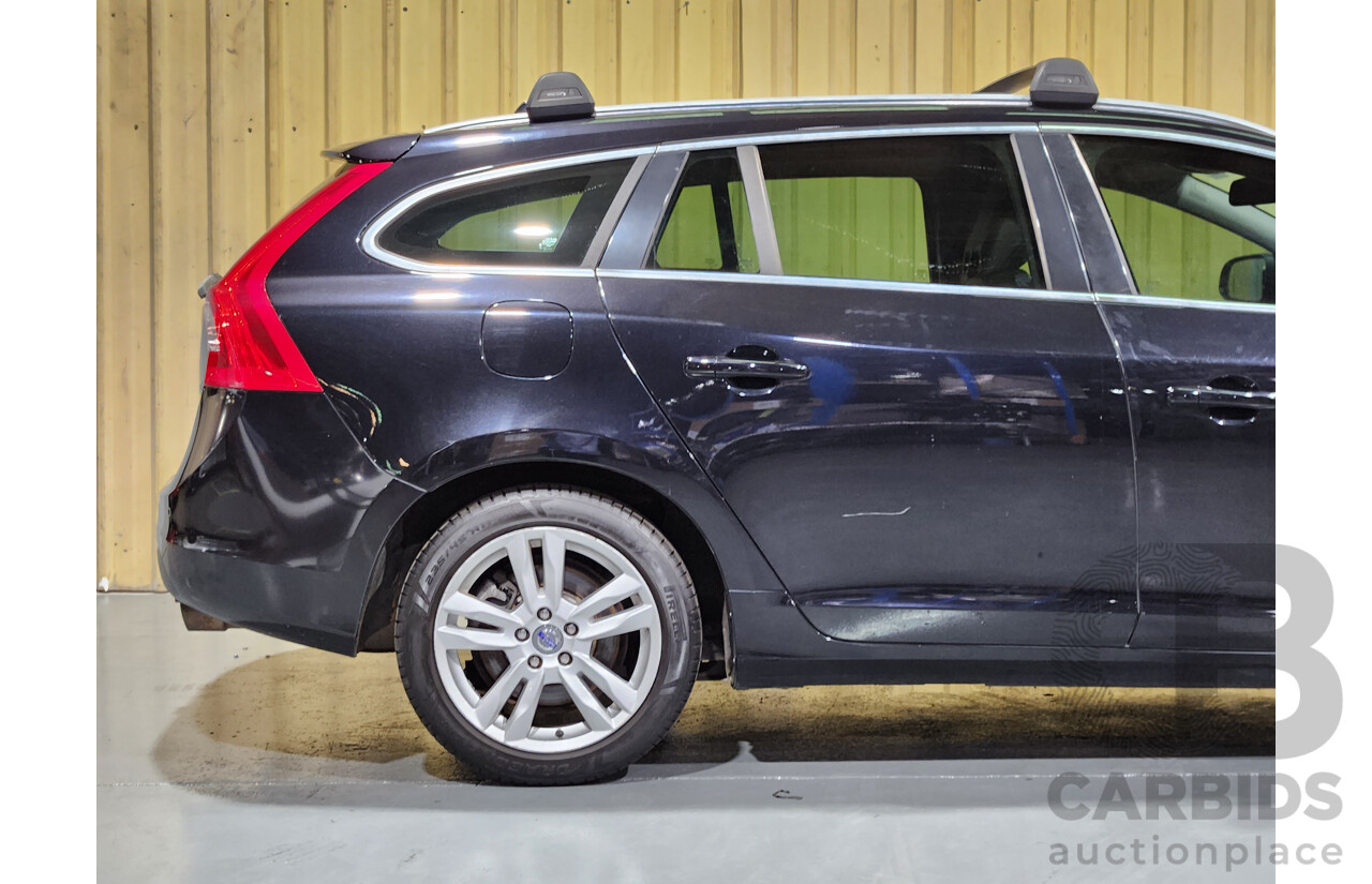 11/2011 Volvo V60 T4 F MY12 4d Wagon Black 1.6L Turbo