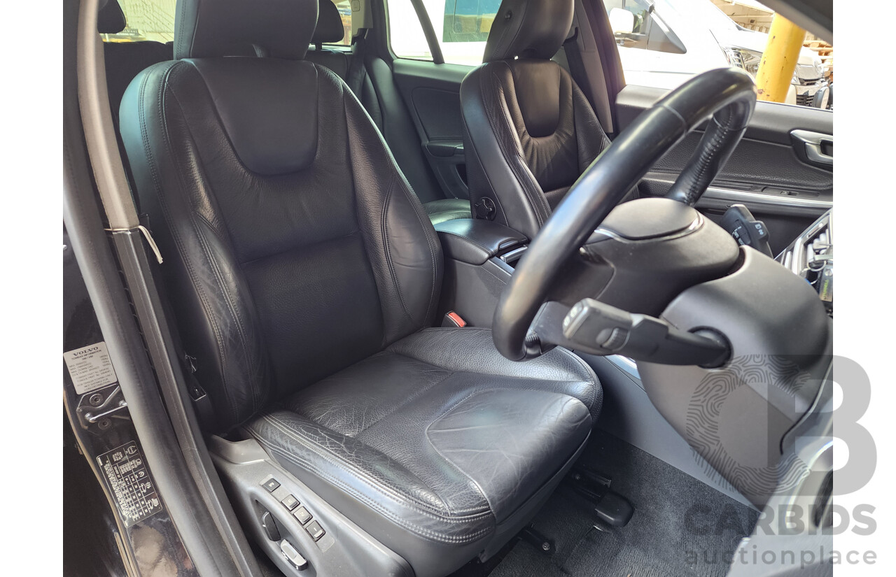11/2011 Volvo V60 T4 F MY12 4d Wagon Black 1.6L Turbo
