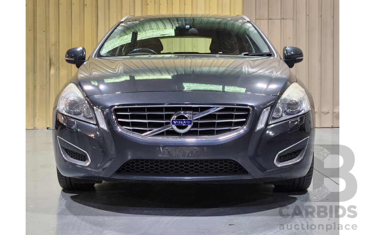 5/2012 Volvo V60 T5 F MY12 4d Wagon Dark Grey 2.0L Turbo