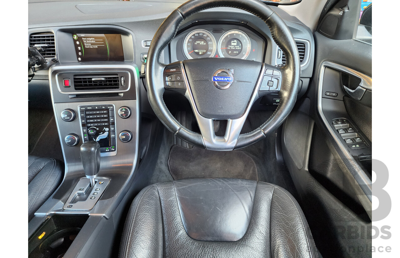 5/2012 Volvo V60 T5 F MY12 4d Wagon Dark Grey 2.0L Turbo