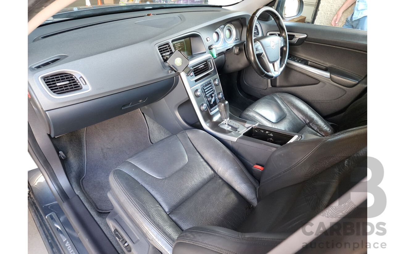 5/2012 Volvo V60 T5 F MY12 4d Wagon Dark Grey 2.0L Turbo