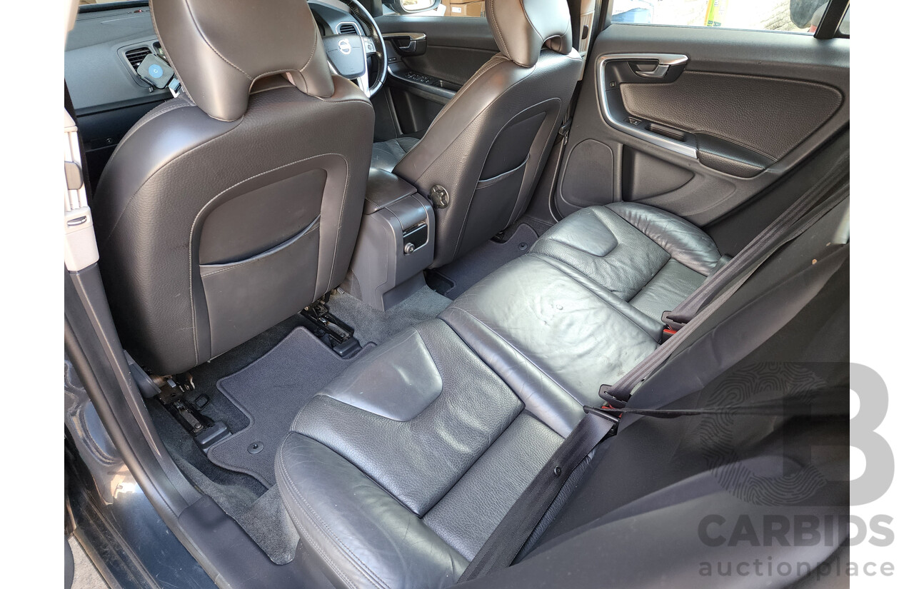 5/2012 Volvo V60 T5 F MY12 4d Wagon Dark Grey 2.0L Turbo