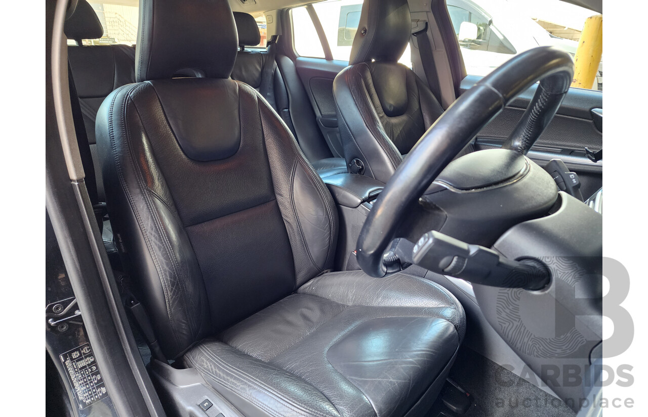 5/2012 Volvo V60 T5 F MY12 4d Wagon Dark Grey 2.0L Turbo